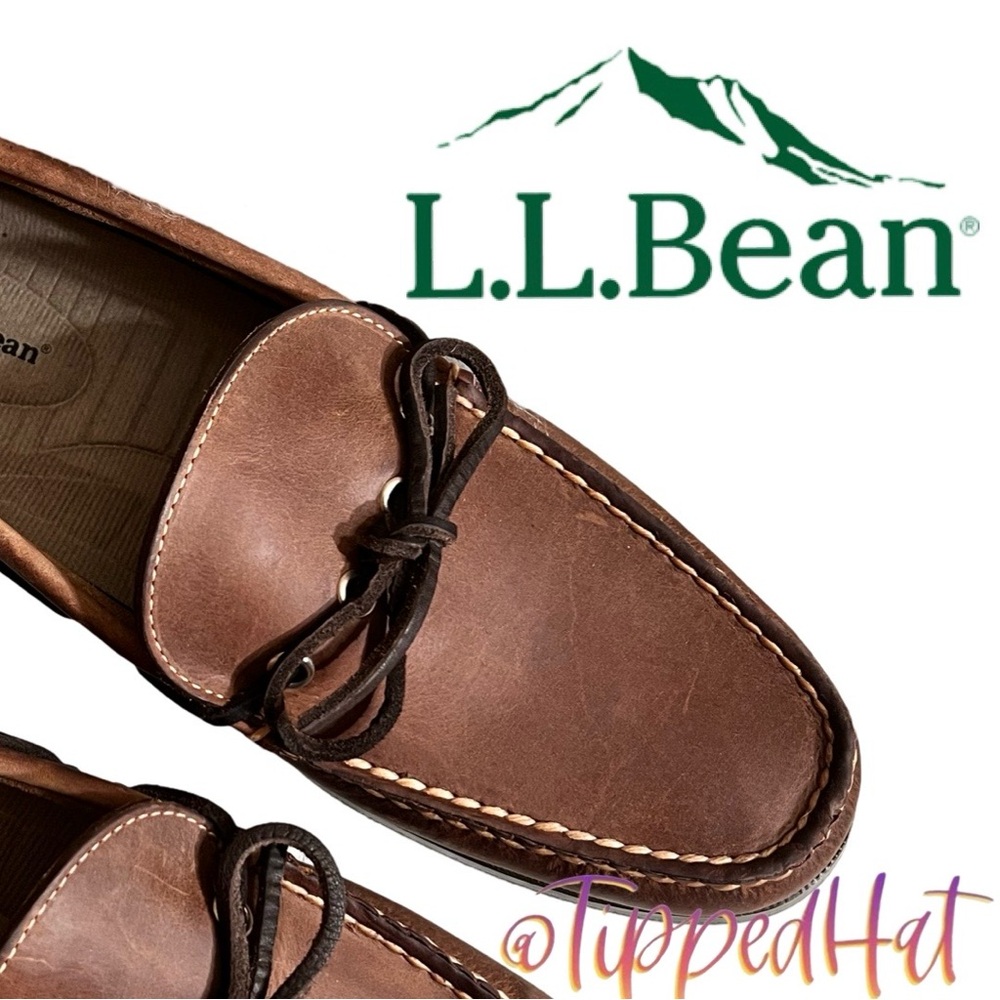 NWOB $99 L.L. Bean Boat Shoes Men's Handsewn Moccasins, Camp Moc